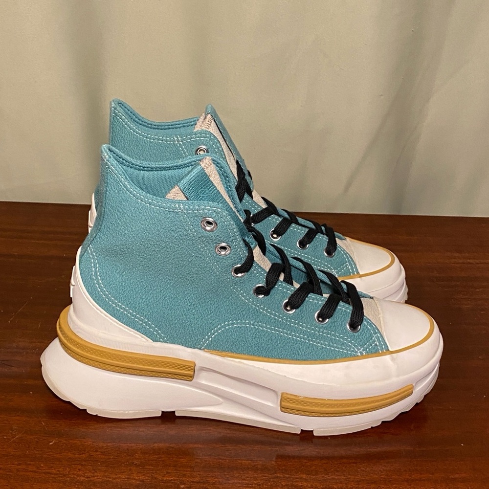 Converse Run Star Legacy CX Platform Algae coast Green Shoes  Knit Hi  W9/ M 7.5